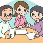 イラスト：審査判定