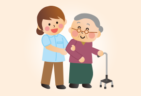 イラスト：認知症対応型共同生活介護サービス